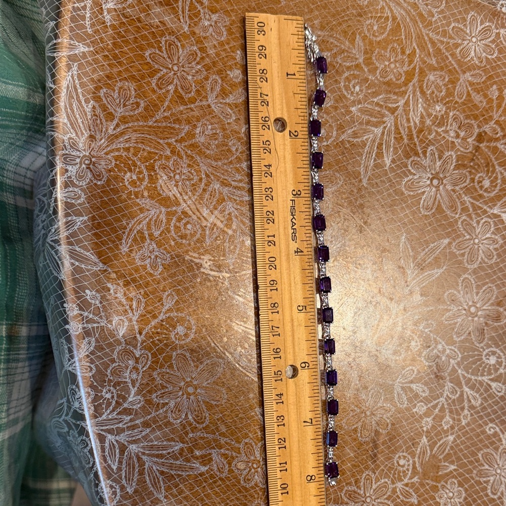 Purple Beaded Trim